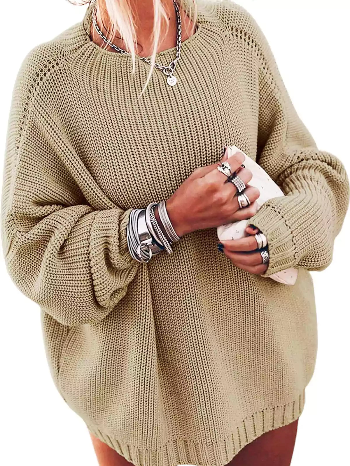 Jacey™ | Oversized Knit Sweater