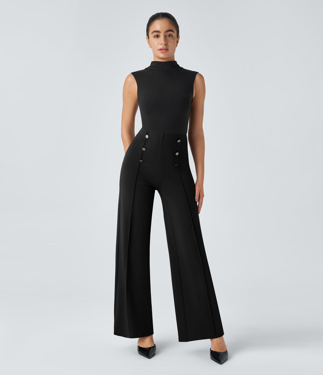 Florence™ | High-Waist Wide Leg Trousers