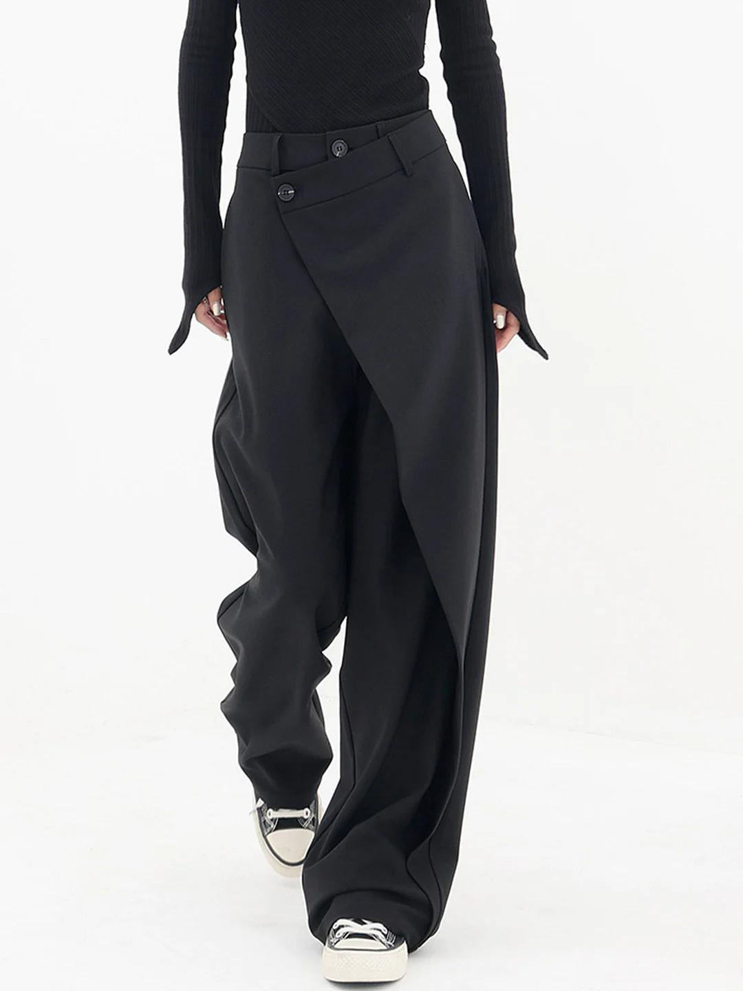 Miriam™ | Asymmetric Baggy Trousers