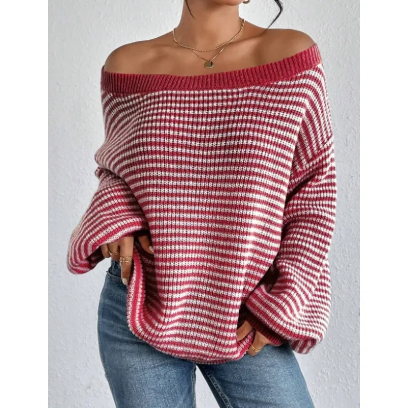 Olivia™ | Cozy Striped Knit Sweater