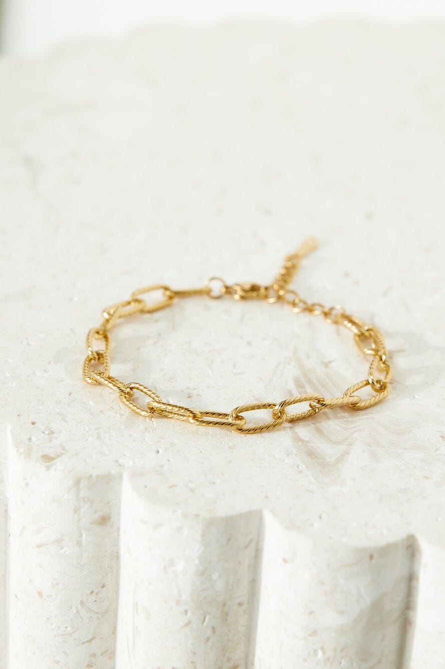 Olivia™ | 18k Gold Plated Chain Of Luxe Bracelet Gold