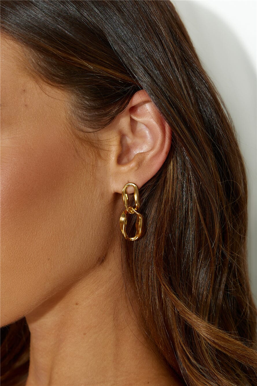 Amy™ | 18k Gold Plated Everyone Wants Earrings Gold