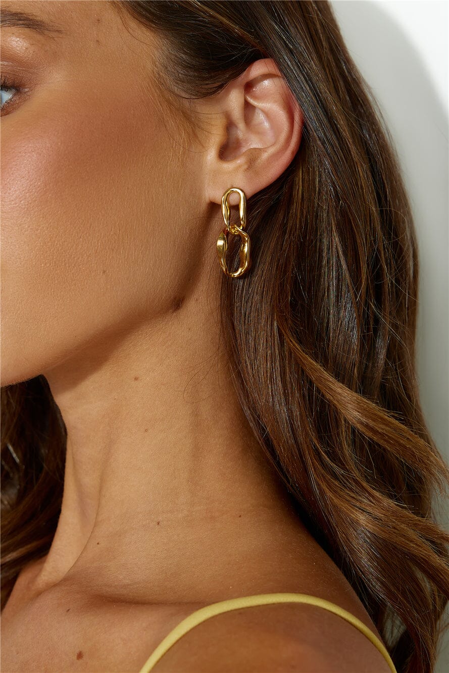 Amy™ | 18k Gold Plated Everyone Wants Earrings Gold