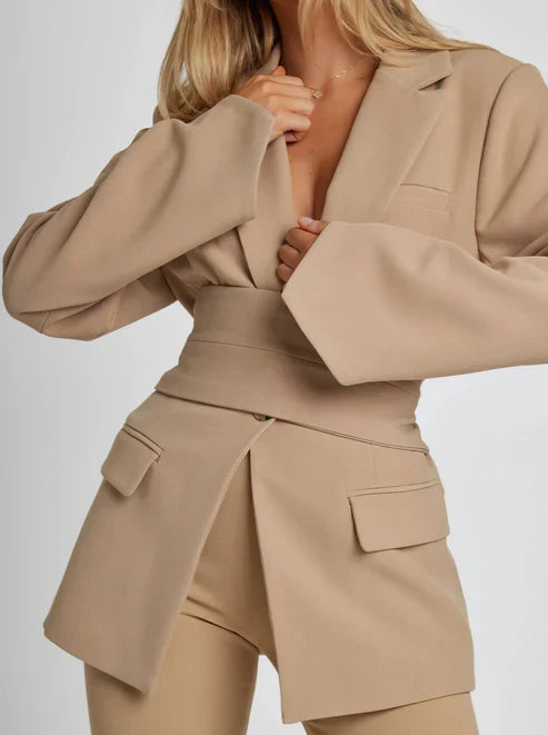 Kelly™ | Blazer With Belt