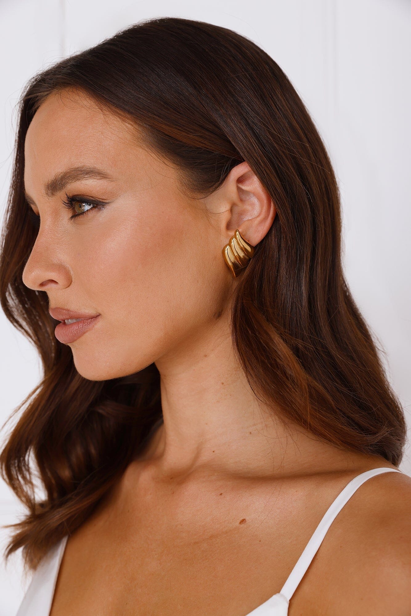 Soraya™ | 18k Gold Plated Catalina Earrings Gold