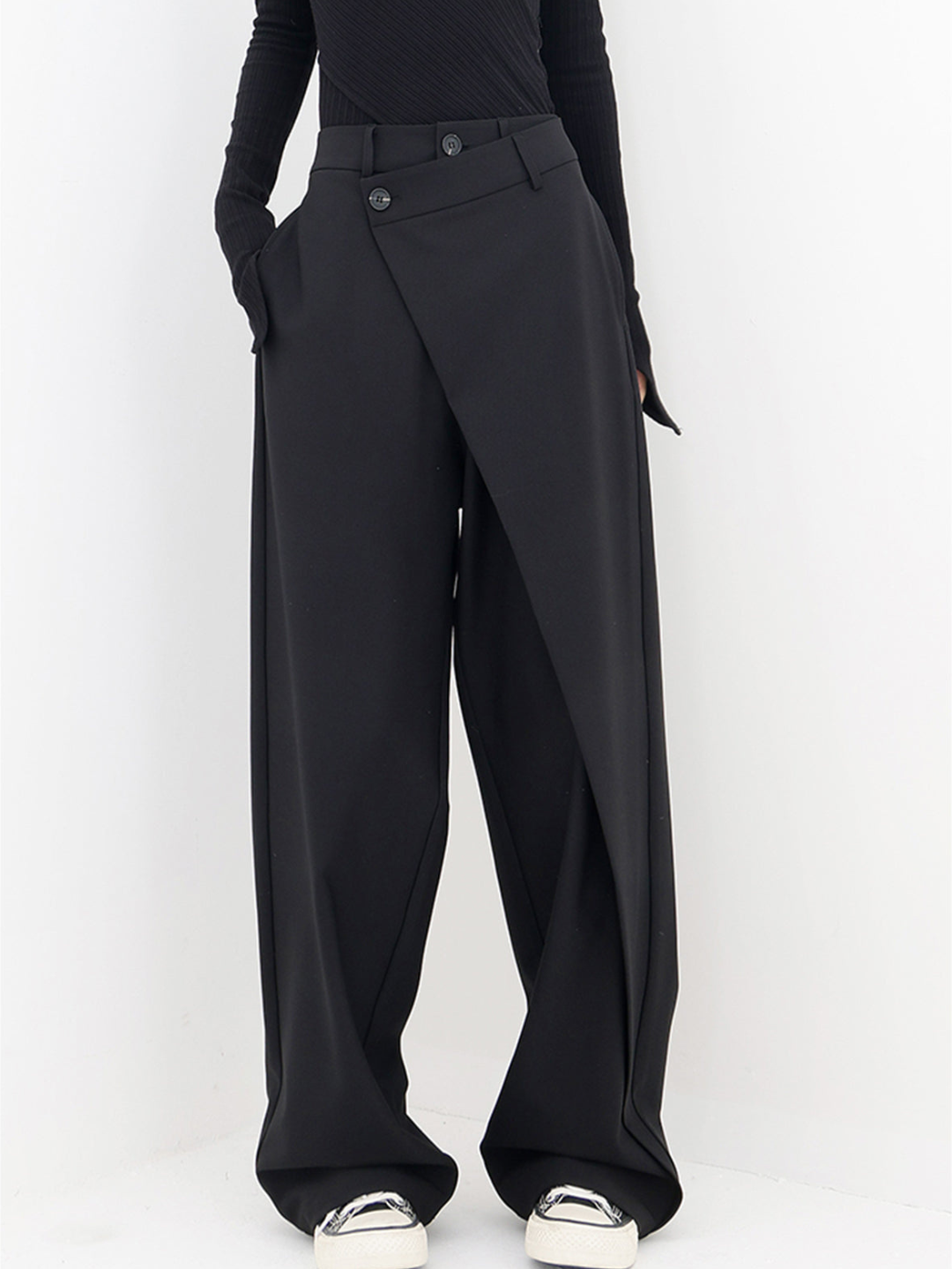 Miriam™ | Asymmetric Baggy Trousers