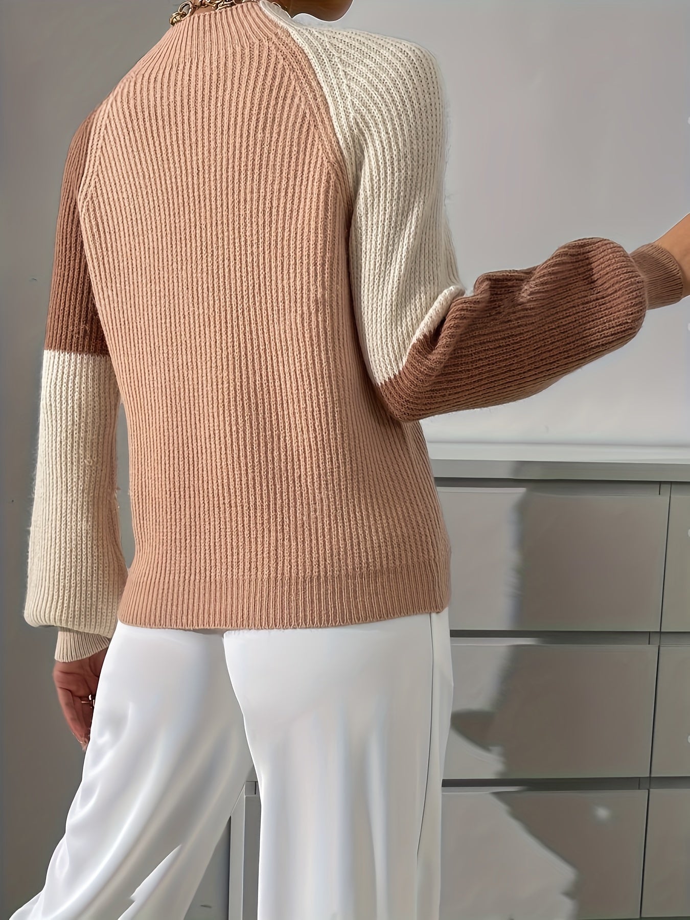 Celine™ | Colour Block Sweater