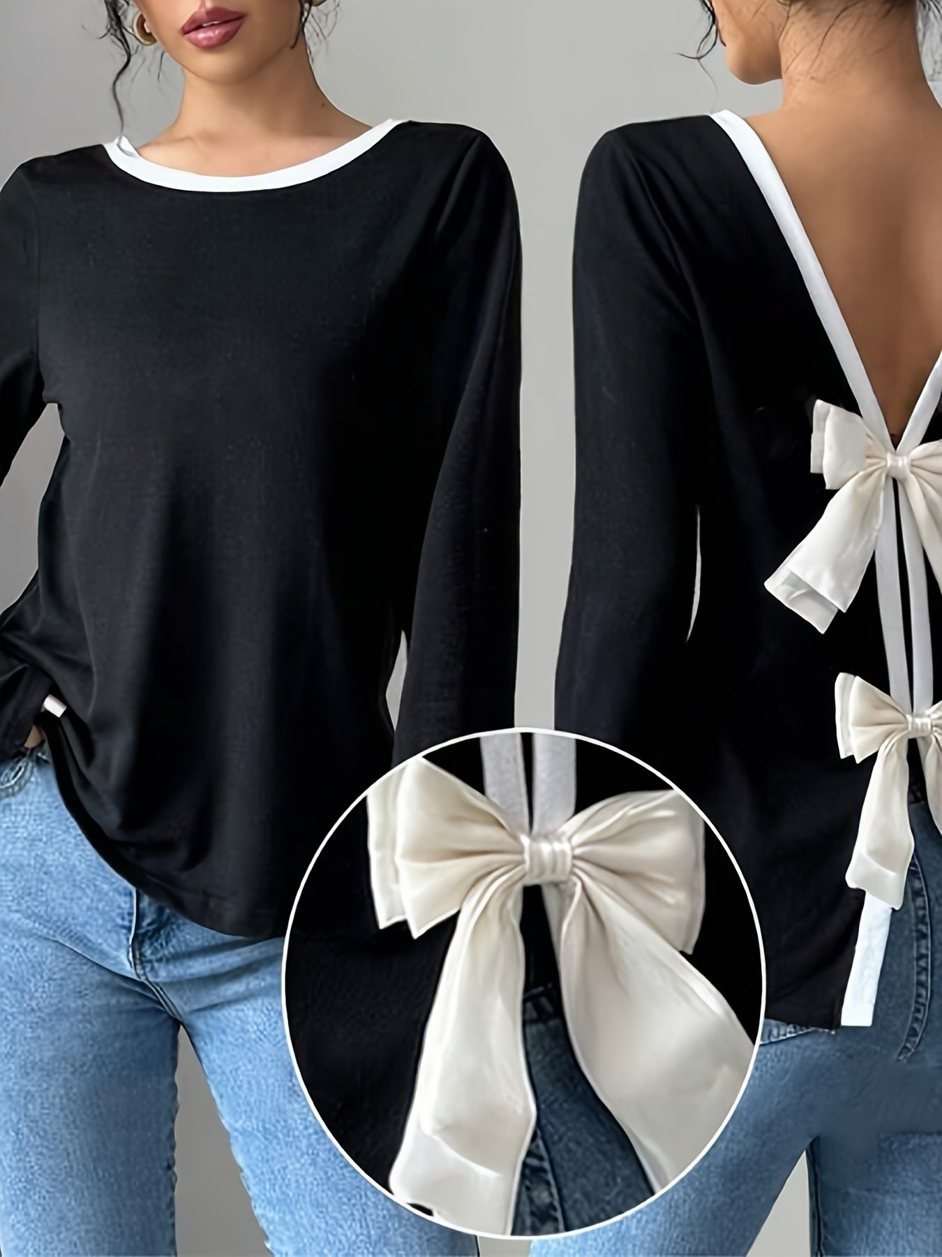 Joana™ | Elegant Bow Top