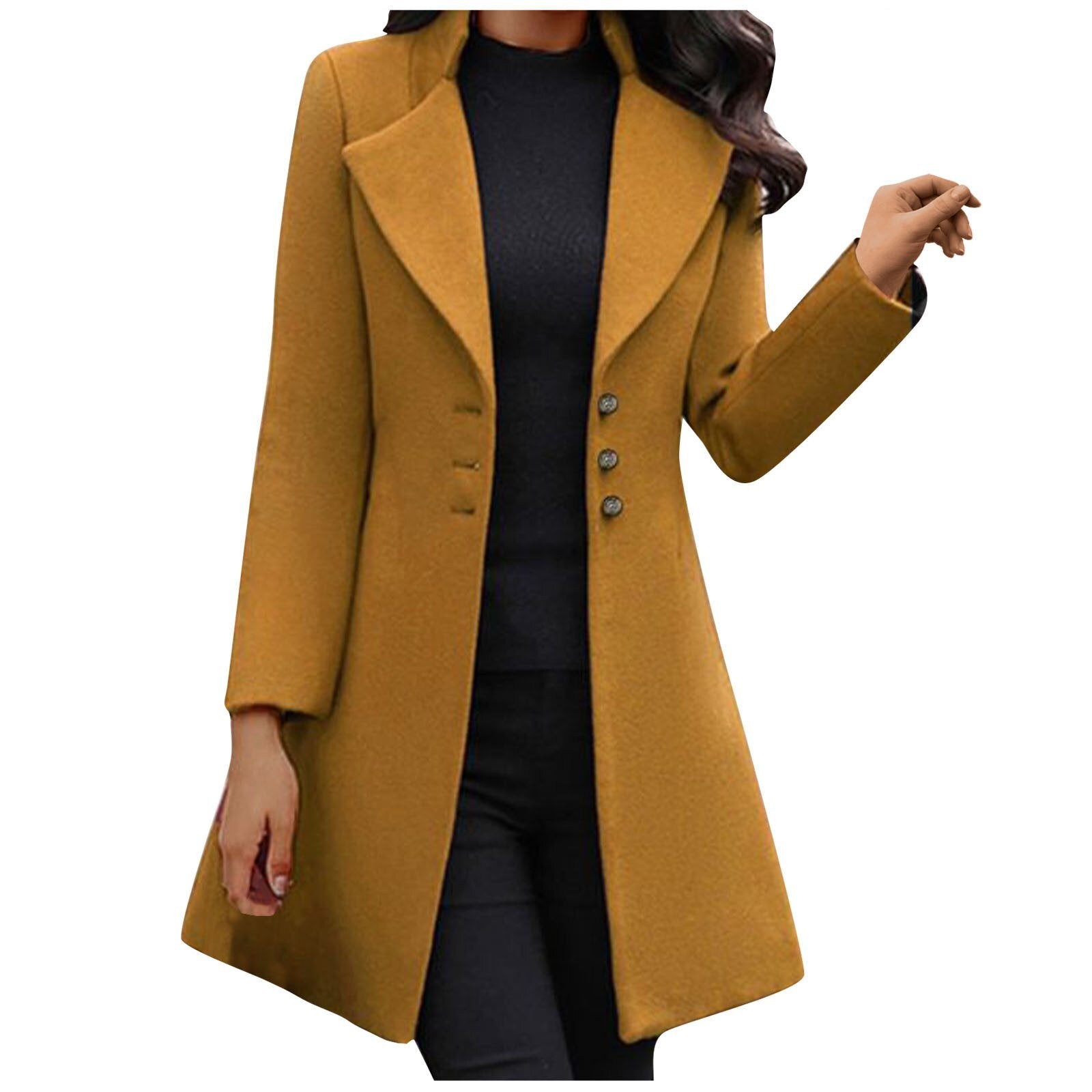 Vicky™ | Long-Sleeved Woolen Coat