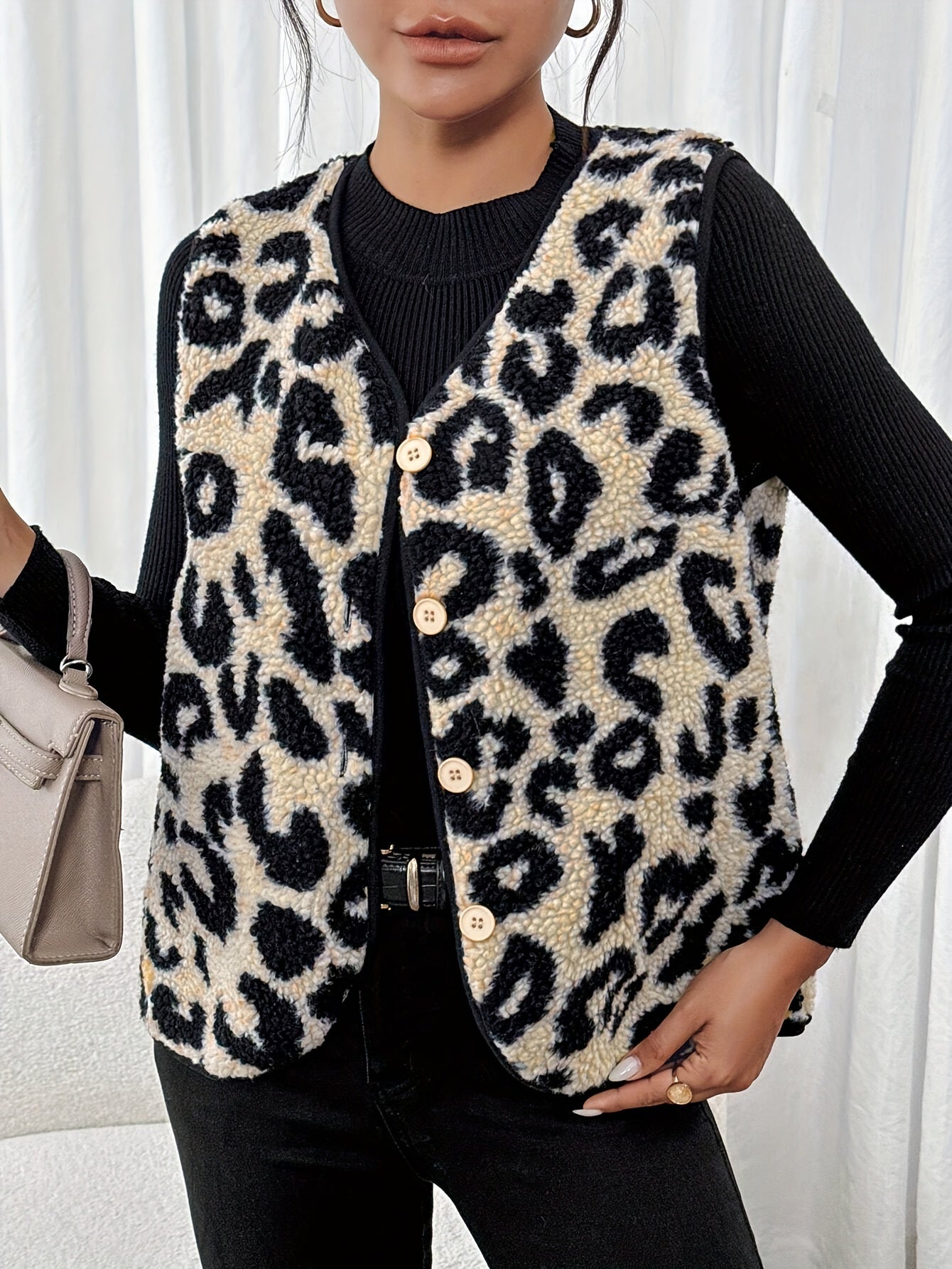 Mely™ | Leopard Print Cardigan