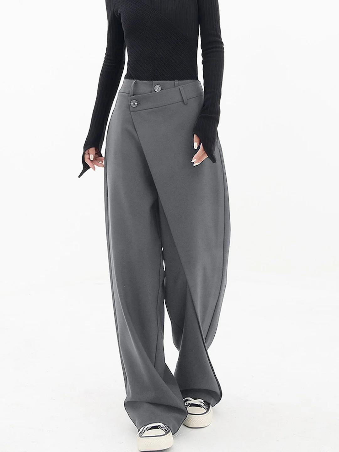 Miriam™ | Asymmetric Baggy Trousers