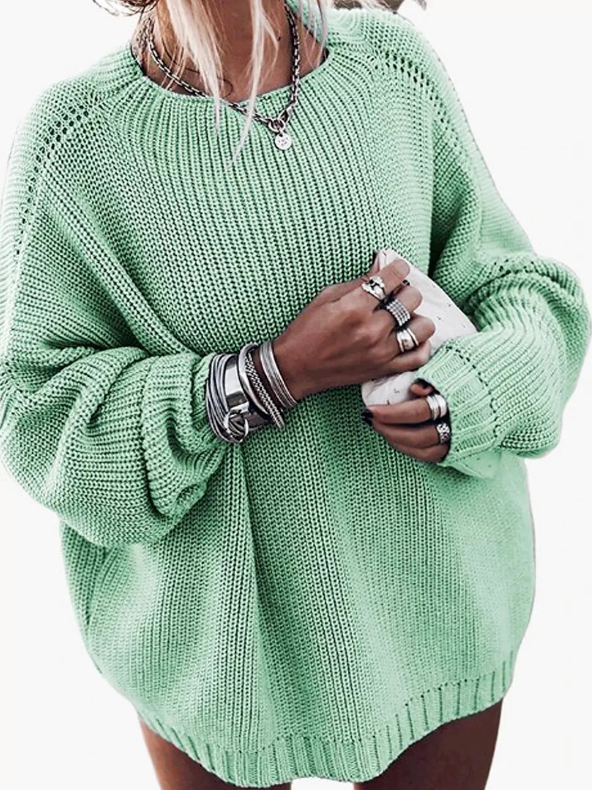 Jacey™ | Oversized Knit Sweater