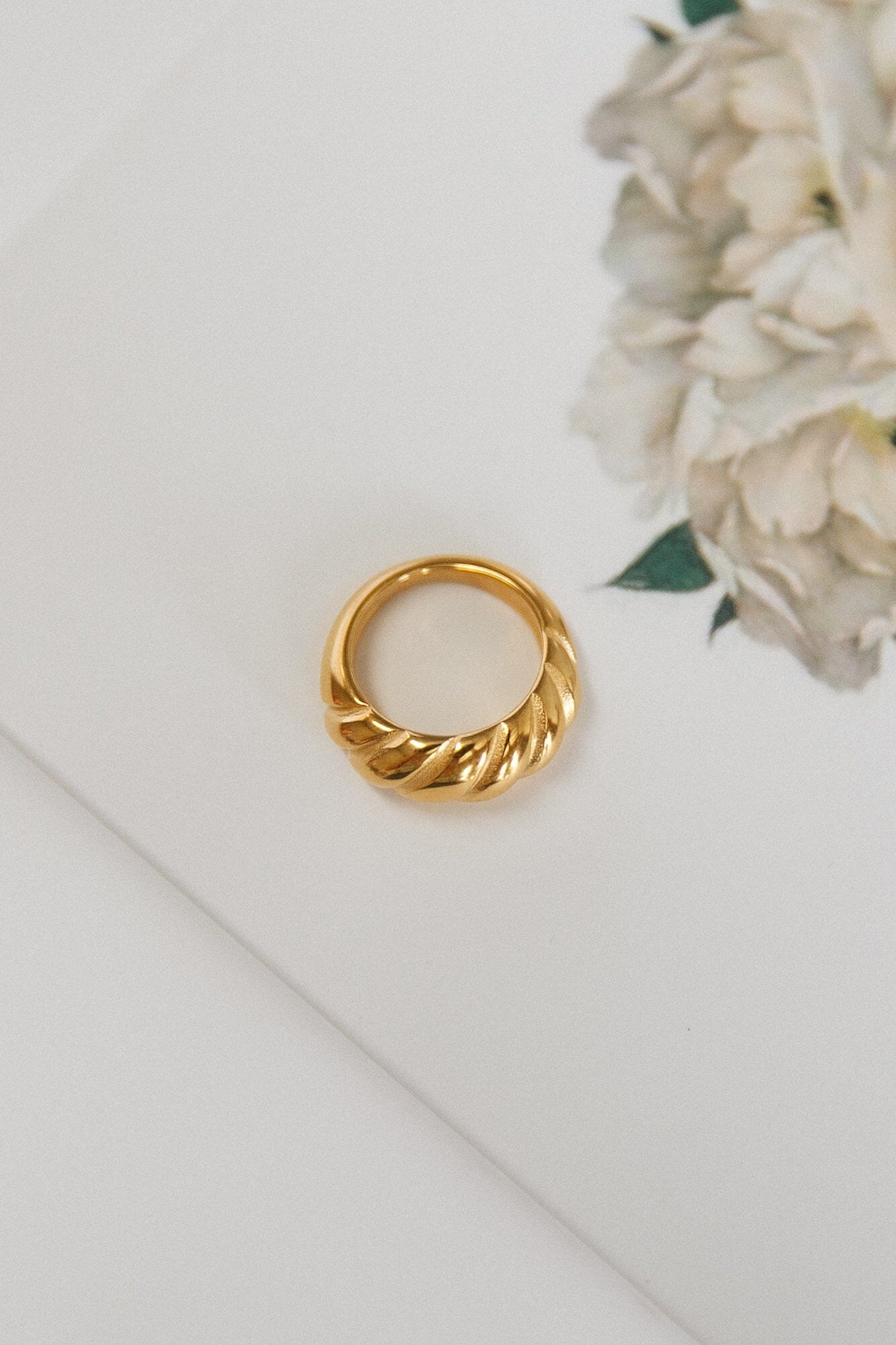 Amber™ | 18K Gold Plated Daydreaming About You Ring