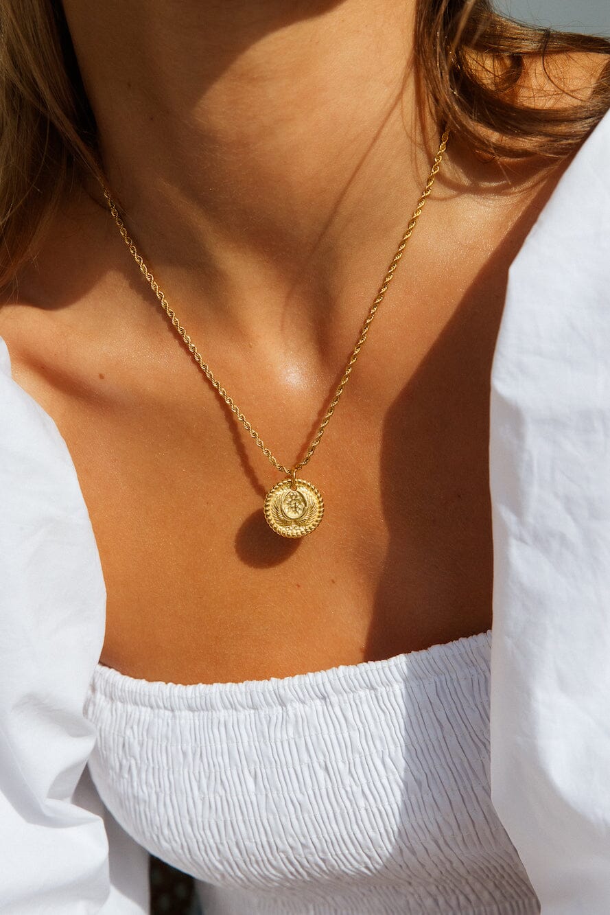 Lola™ | 18K Gold Plated Illusory Lives Necklace Gold