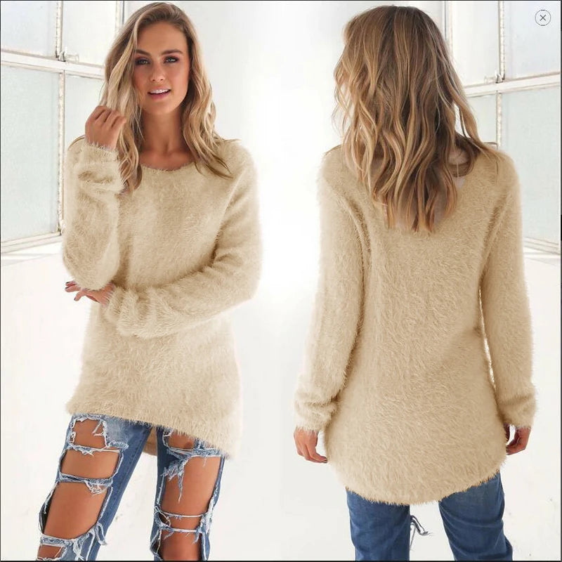 Airish™ | Elegant O Neck Pullover