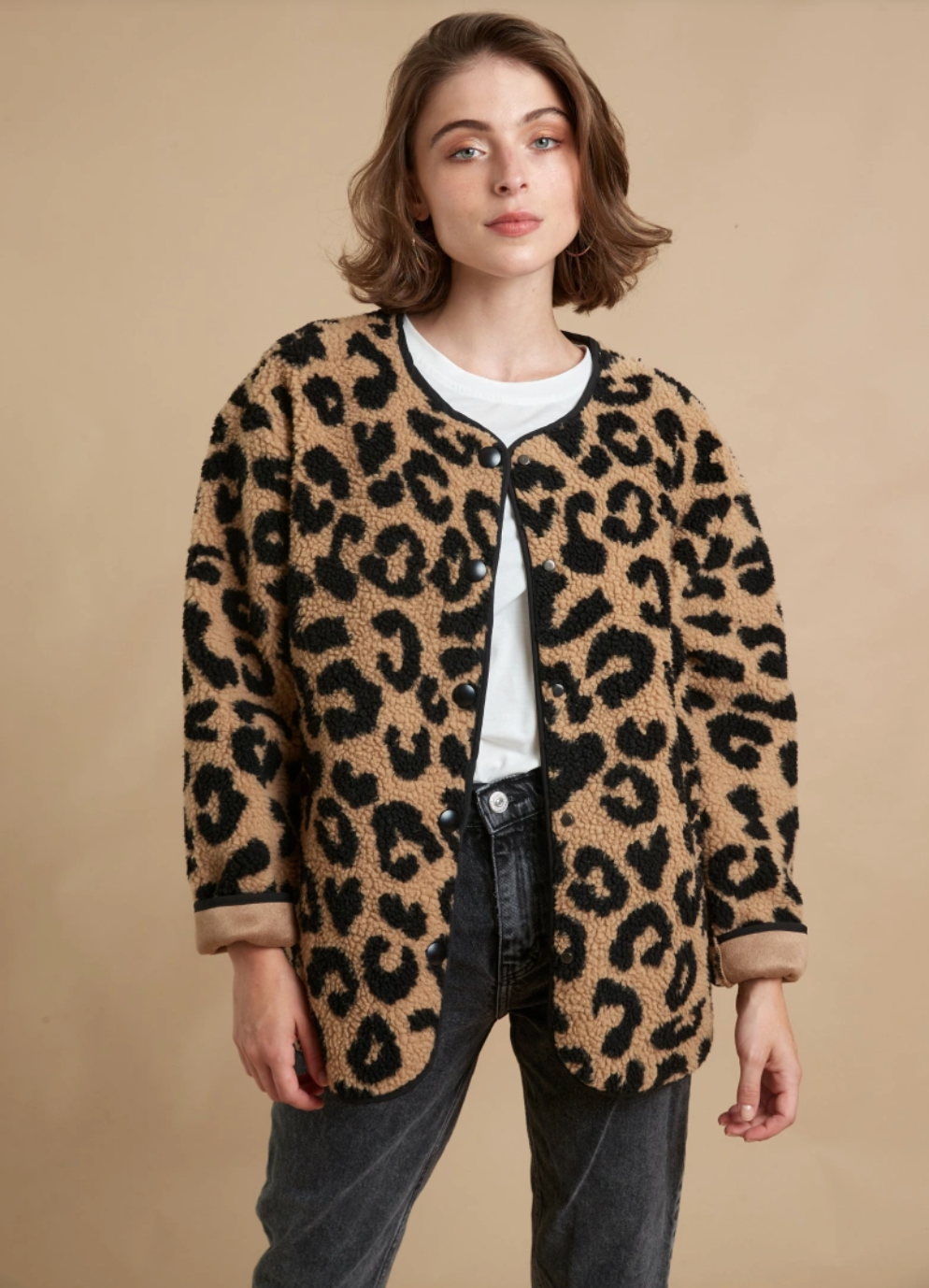 Sofia™ | Tiger Print Cardigan