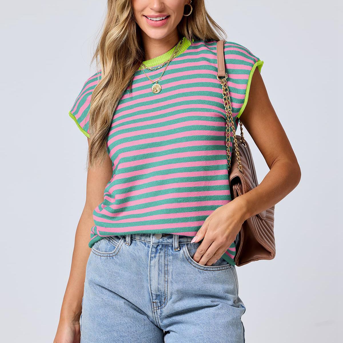 Moon™ | Cute Striped Top