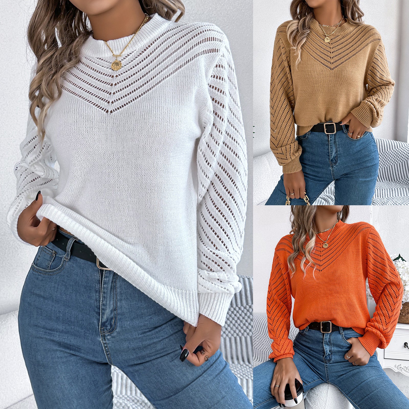 Mannie™ | Elegant Round-Neck Jumper