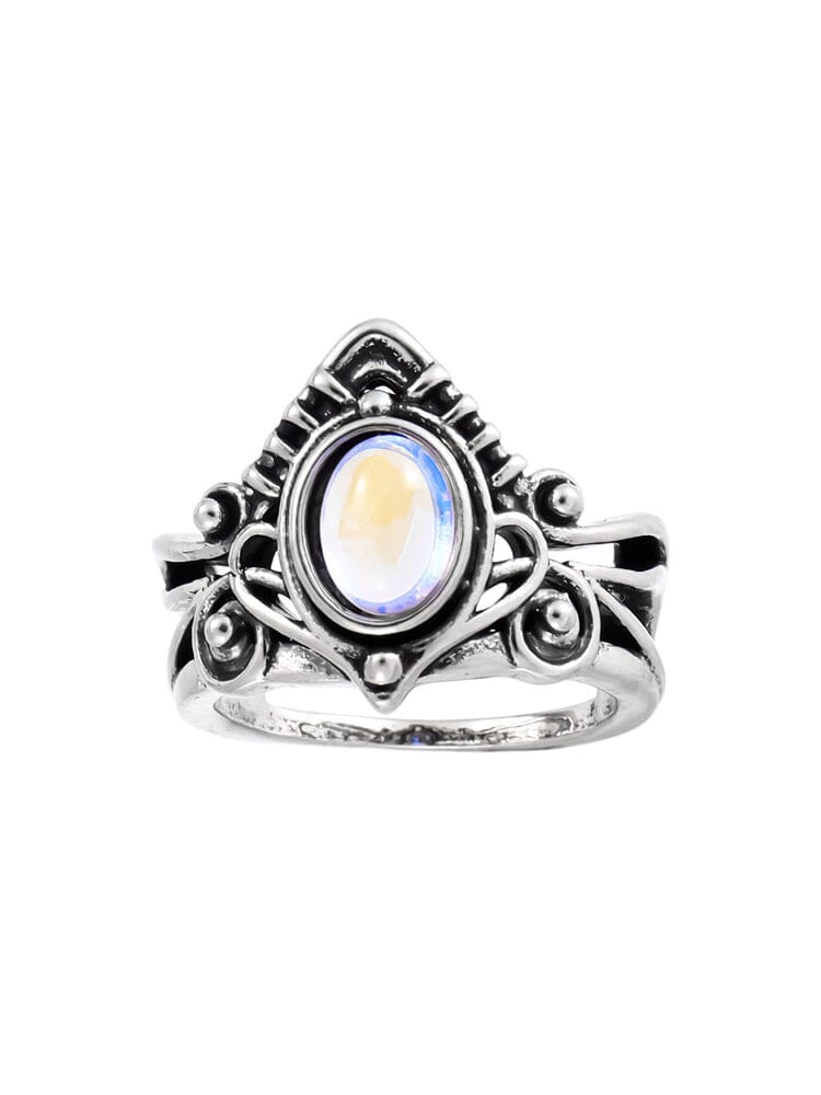 Amelia™ | Vintage Moonstone Ring