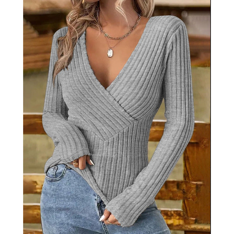 Ashley™ | Elegant V Neck Jumper