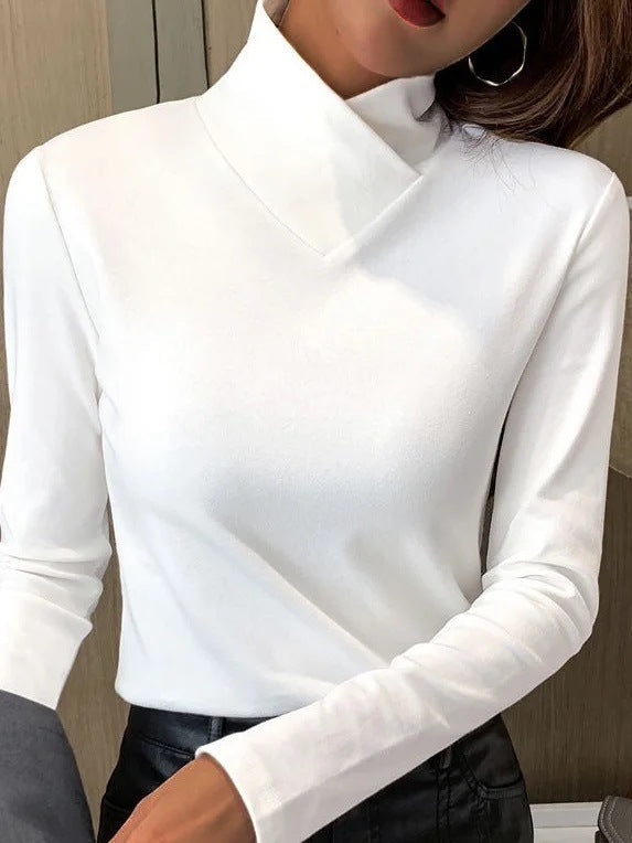 Stazia™ | Elegant Turtleneck Sweater with High Collar