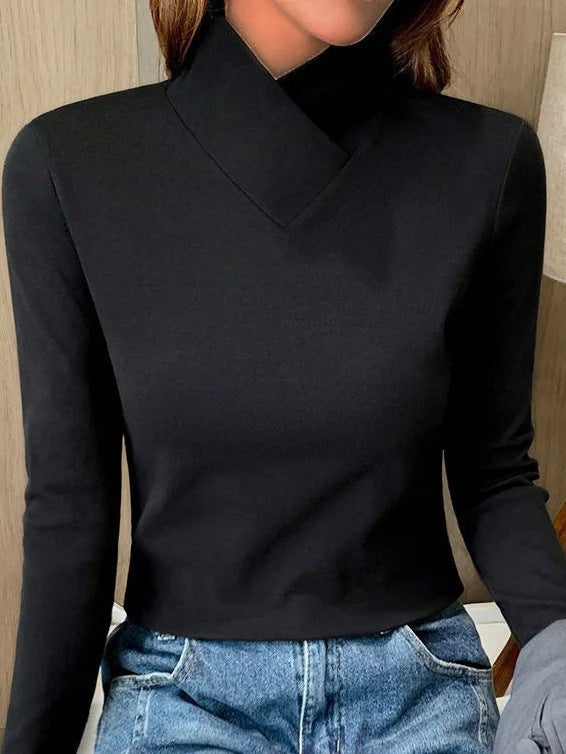 Stazia™ | Elegant Turtleneck Sweater with High Collar