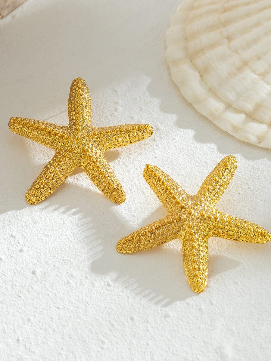 Santorini™ | Starfish Necklace ~ Gold