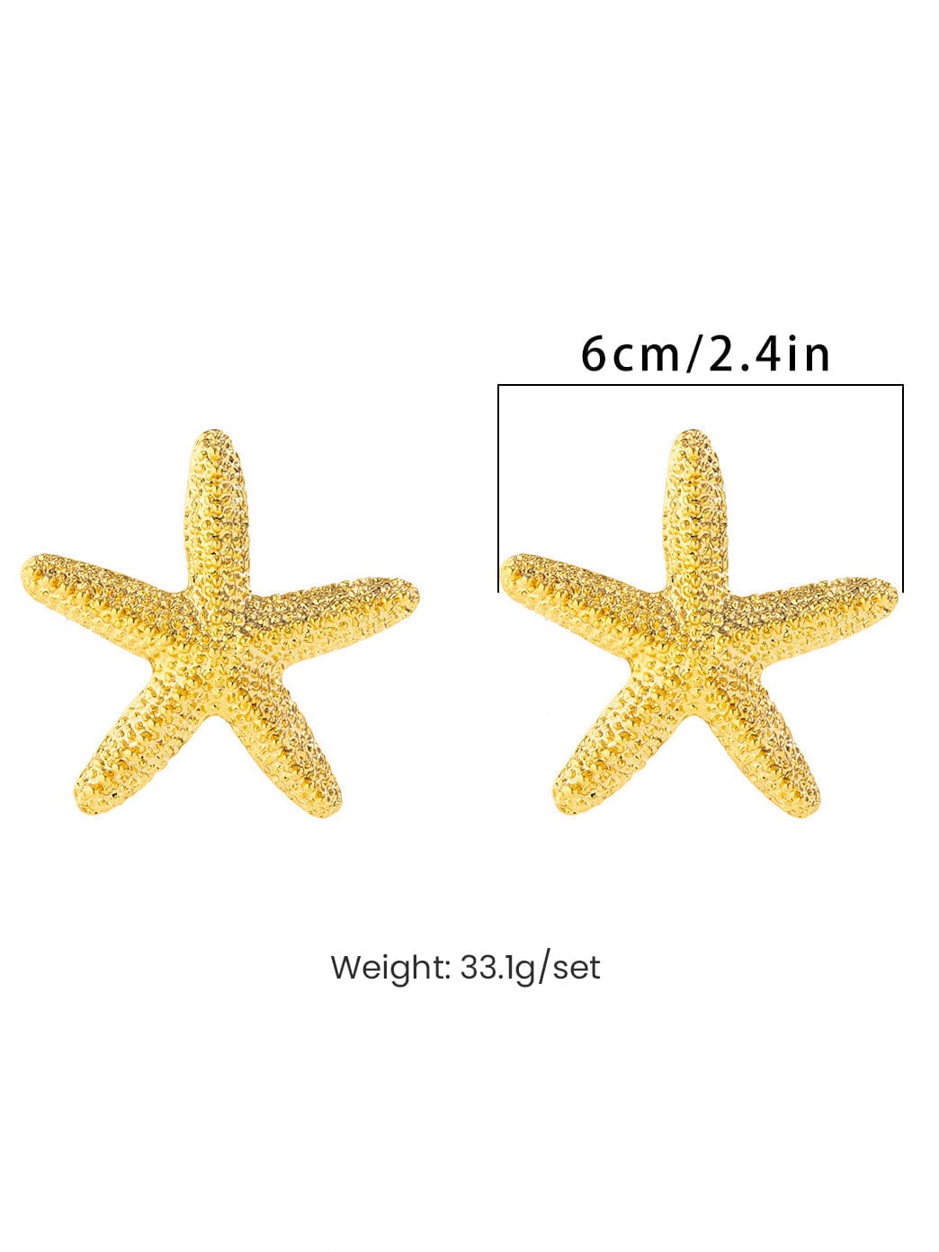 Santorini™ | Starfish Necklace ~ Gold