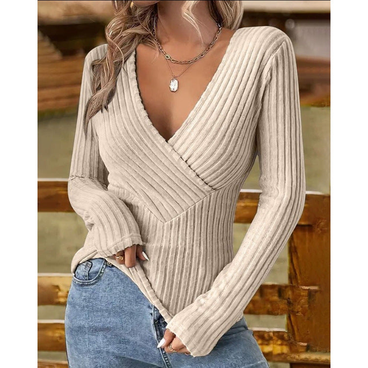 Ashley™ | Elegant V Neck Jumper