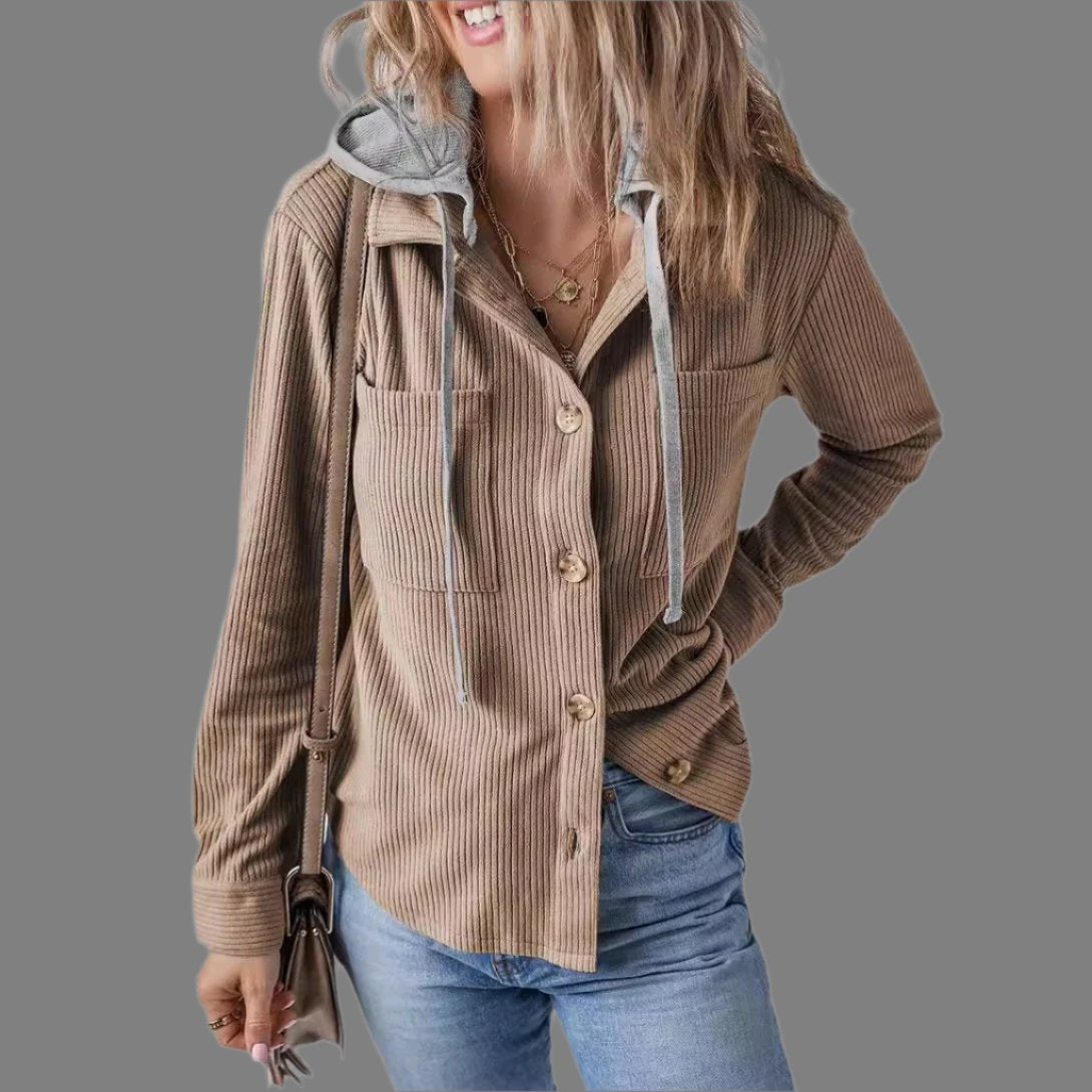 Lyanna™ | Elegant V Neck Zip Up Pullover