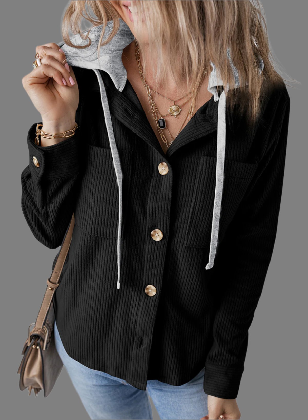 Lyanna™ | Elegant V Neck Zip Up Pullover