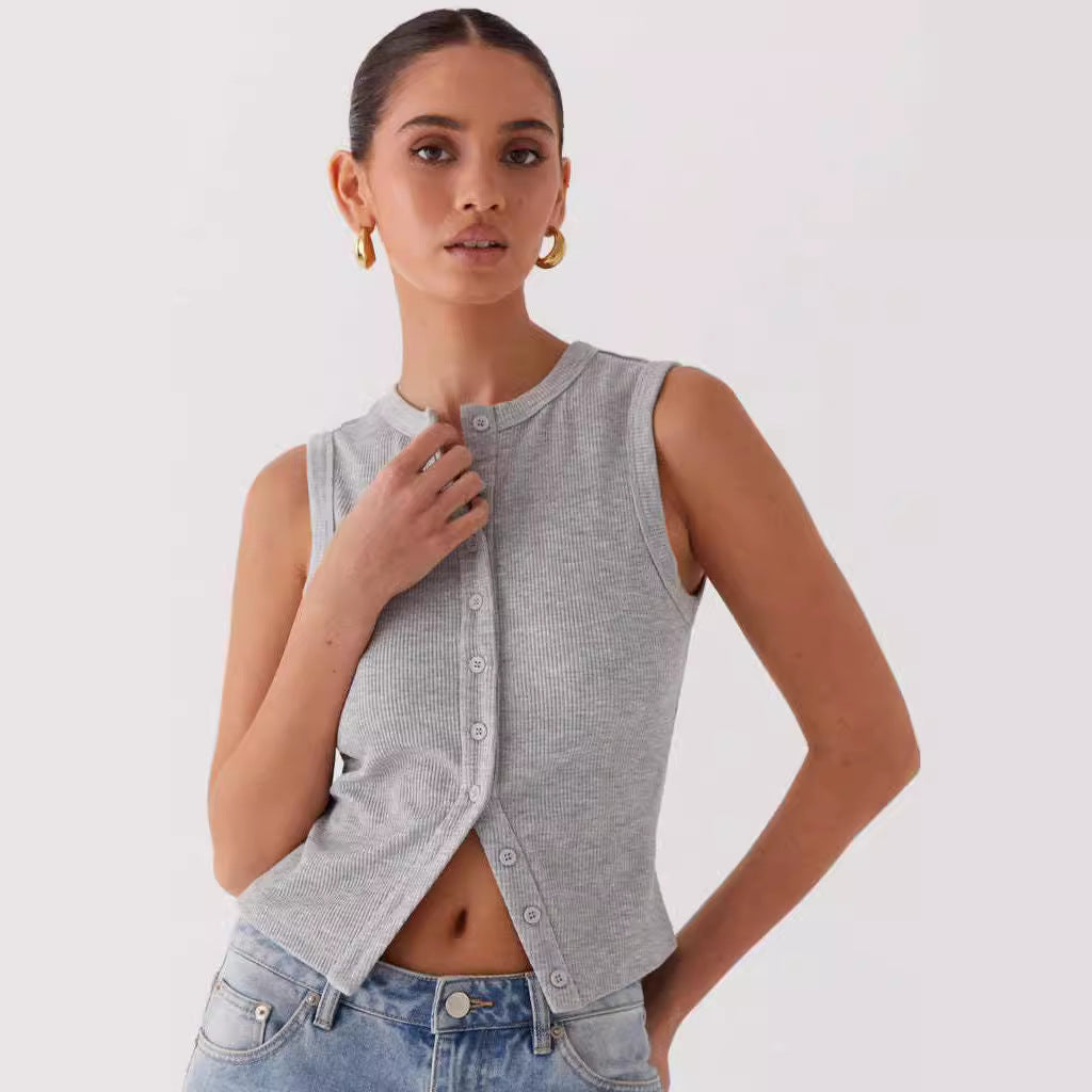 Chloe™ | Cute Sleeveless Top