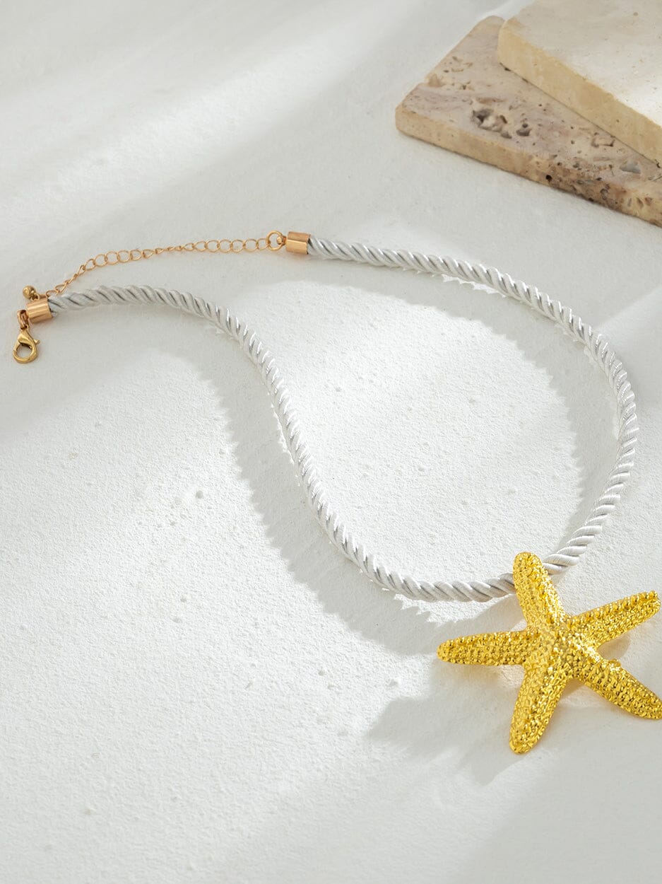 Santorini™ | Starfish Necklace ~ Gold