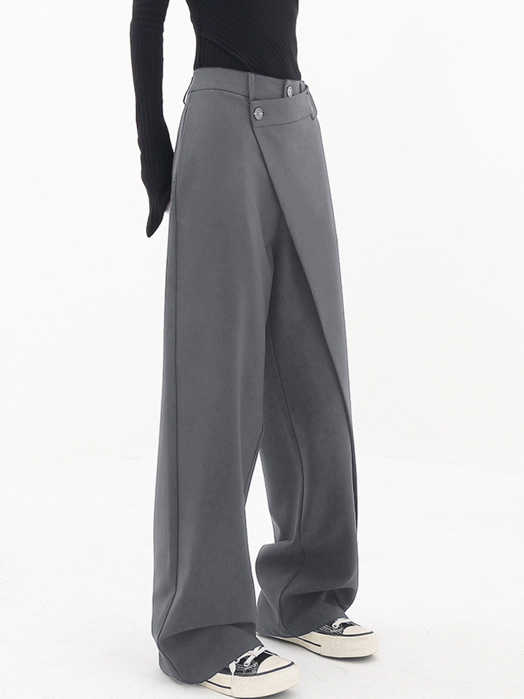 Miriam™ | Asymmetric Baggy Trousers