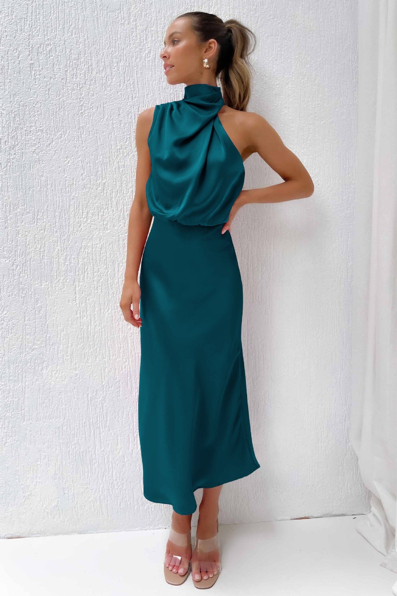 Grace™ |  Elegant Silk Dress