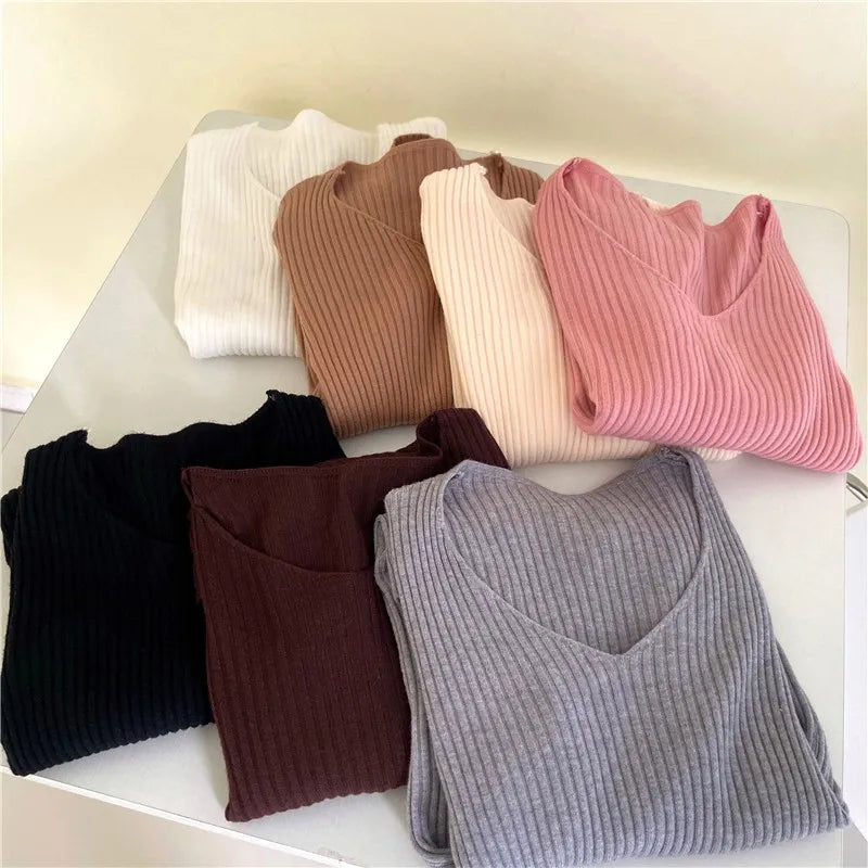 Isabelle™ | Ribbed V-Neck Pullover