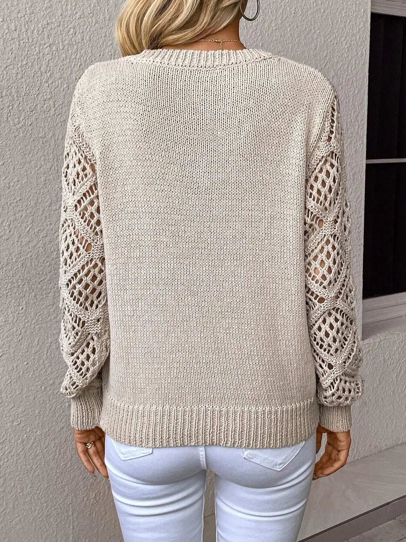 Lynda™ | Elegant V Neck Pullover