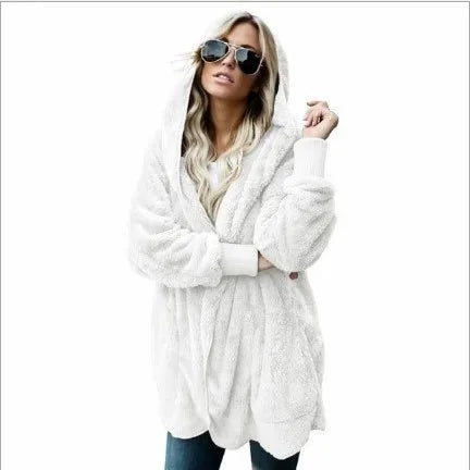 Melia™ | Double Fleece Plush Cardigan