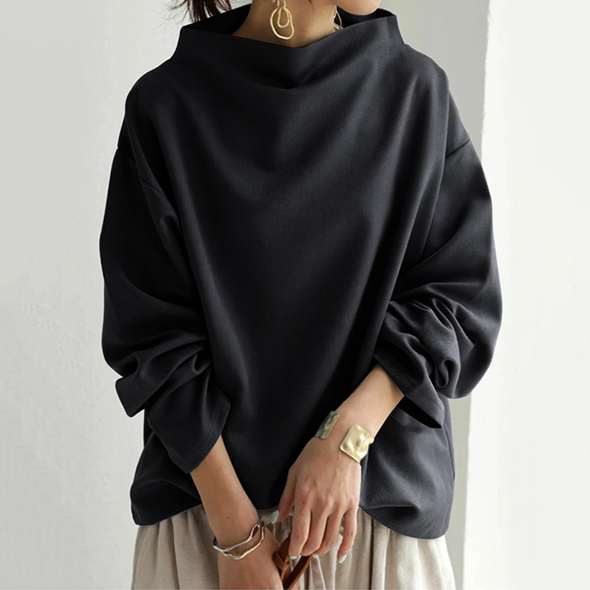 Livia™ | High-Neck Sweater