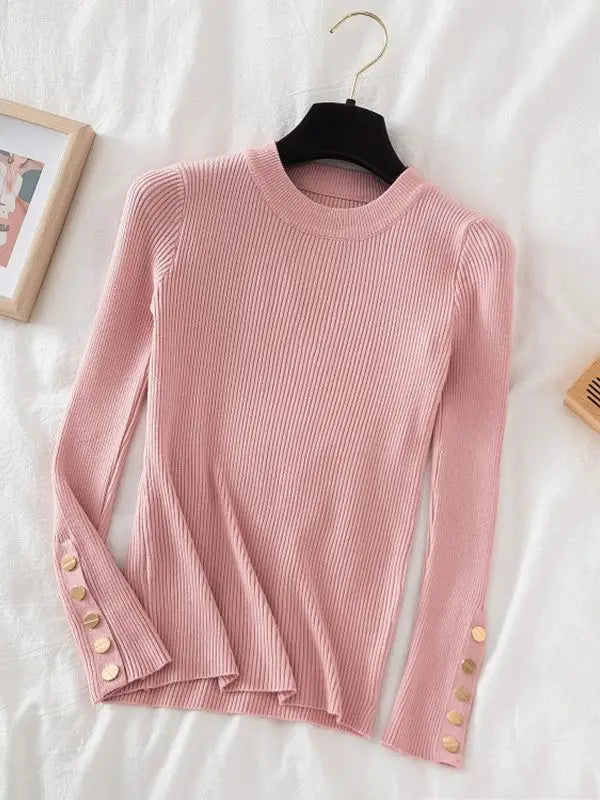 Nina™ | Elegant O Neck Pullover