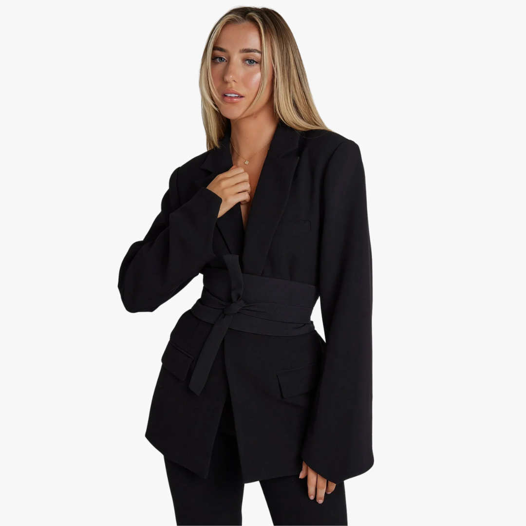 Kelly™ | Blazer With Belt