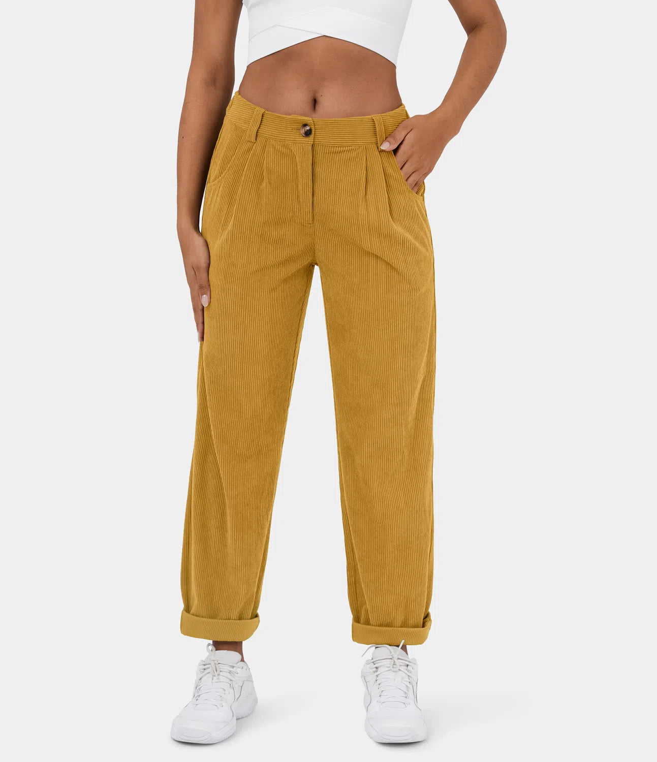 Evelyn™ | Casual Corduroy Pants