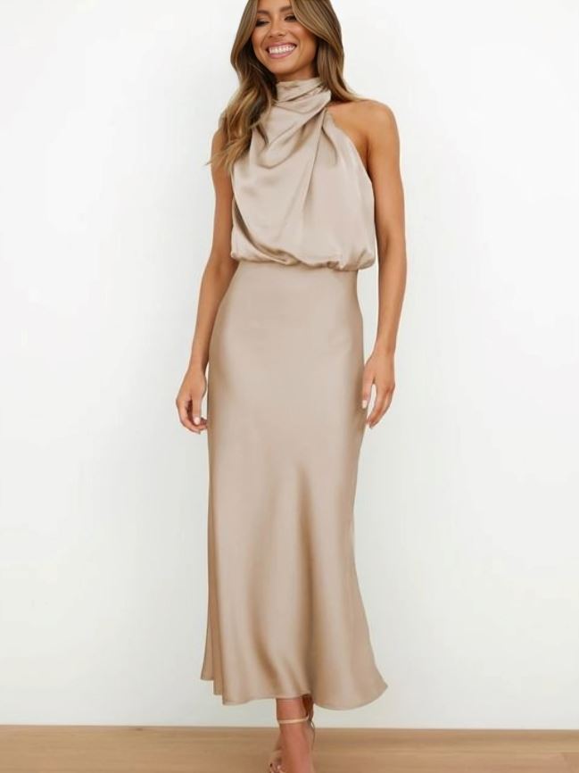 Grace™ |  Elegant Silk Dress