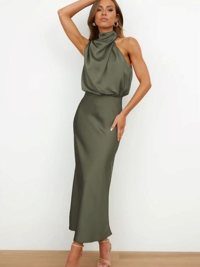 Grace™ |  Elegant Silk Dress