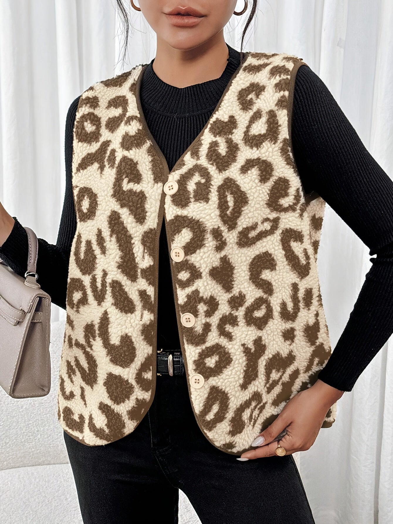 Mely™ | Leopard Print Cardigan