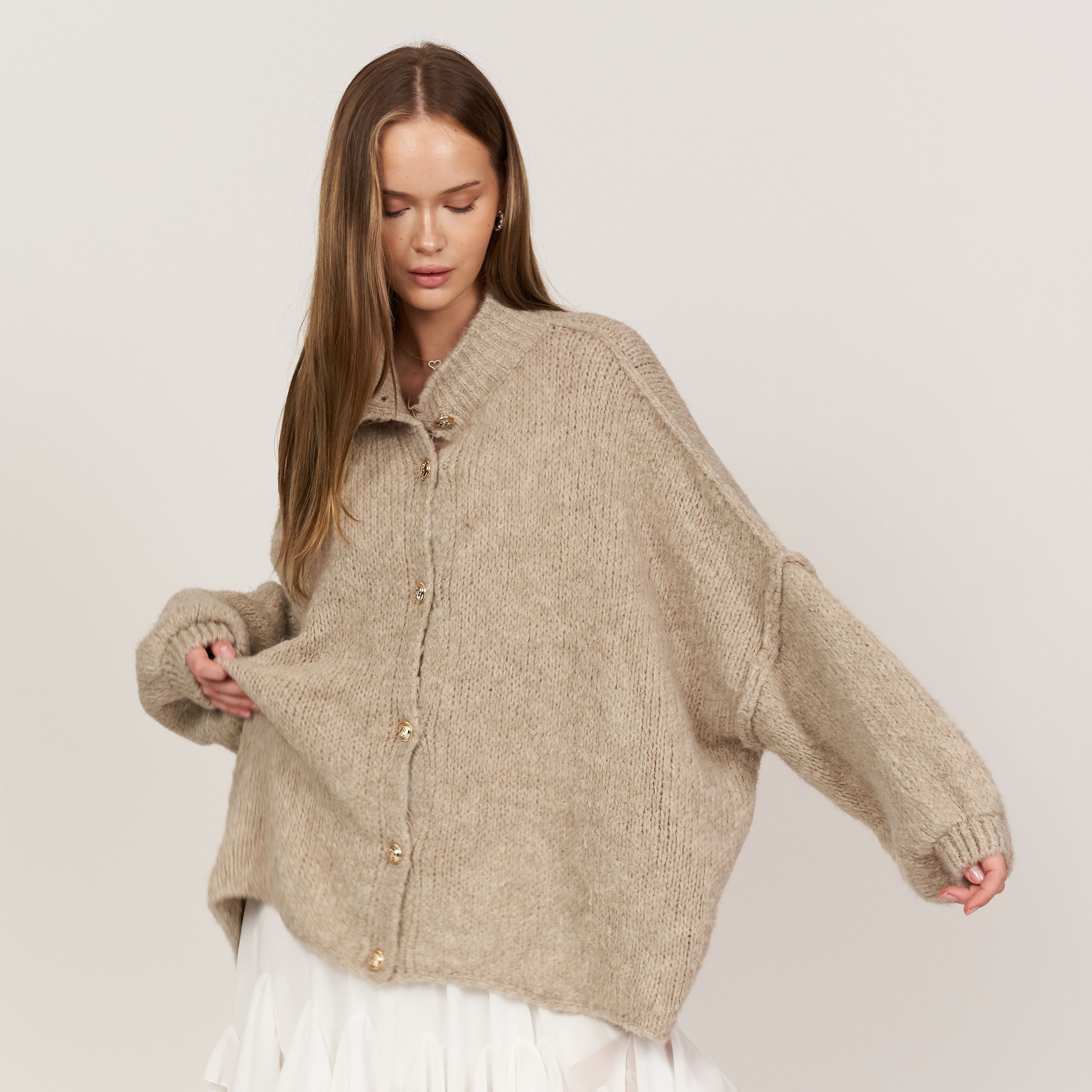 Melissa™ | Cute Oversized Cardigan