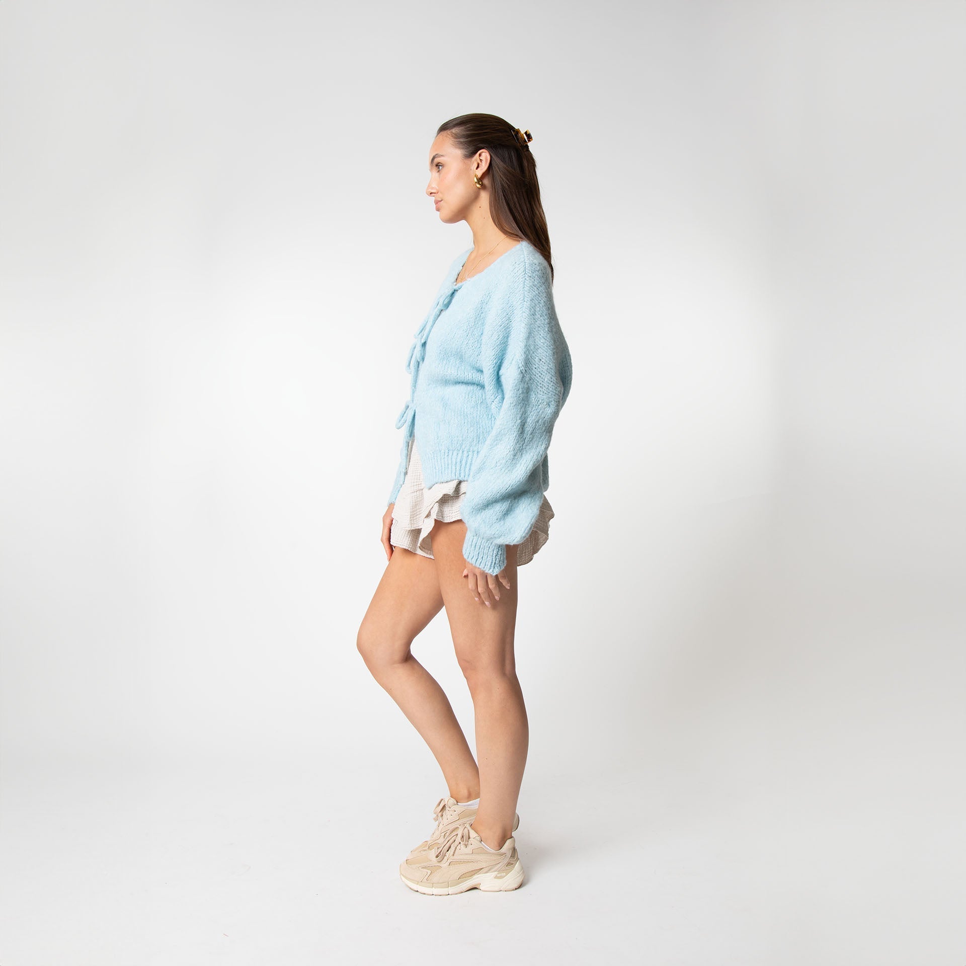 Mellie™ | Oversized Cardigan with Bows