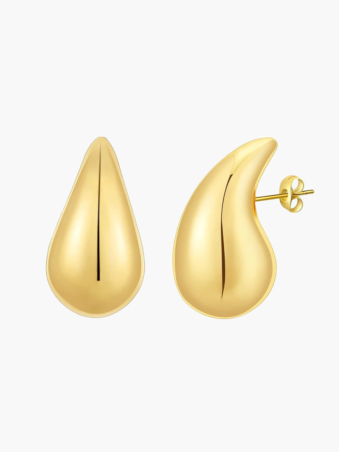 Elowen™ |  14k Gold Pleated Earrings