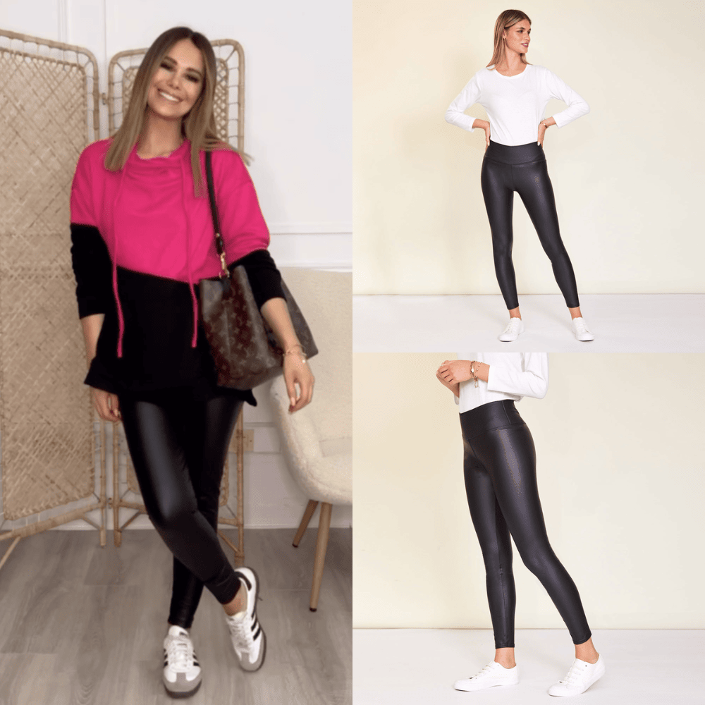 Marlon™ | Wet Look PU Leggings